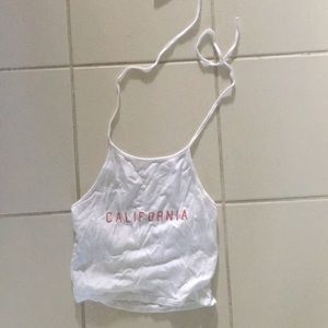 brandy melville california halter top